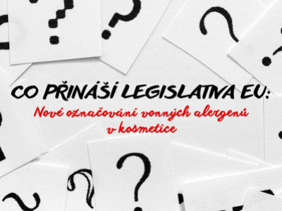 Nové označování vonných alergenů v kosmetice