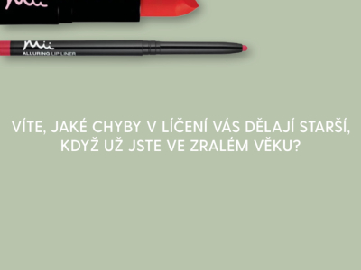 Víte, jaké chyby v líčení vás dělají starší, když už jste ve zralém věku? 